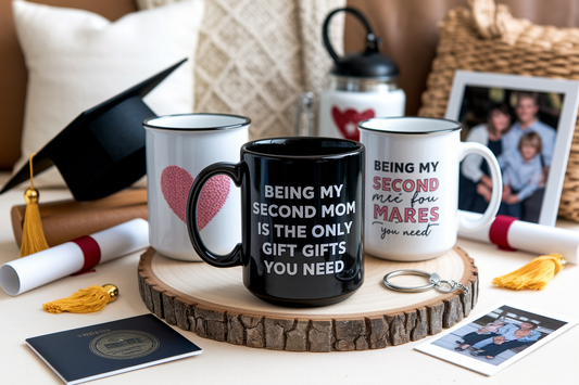 Professional cover image for 2025 Gifts for Second Moms: Funny Mugs
