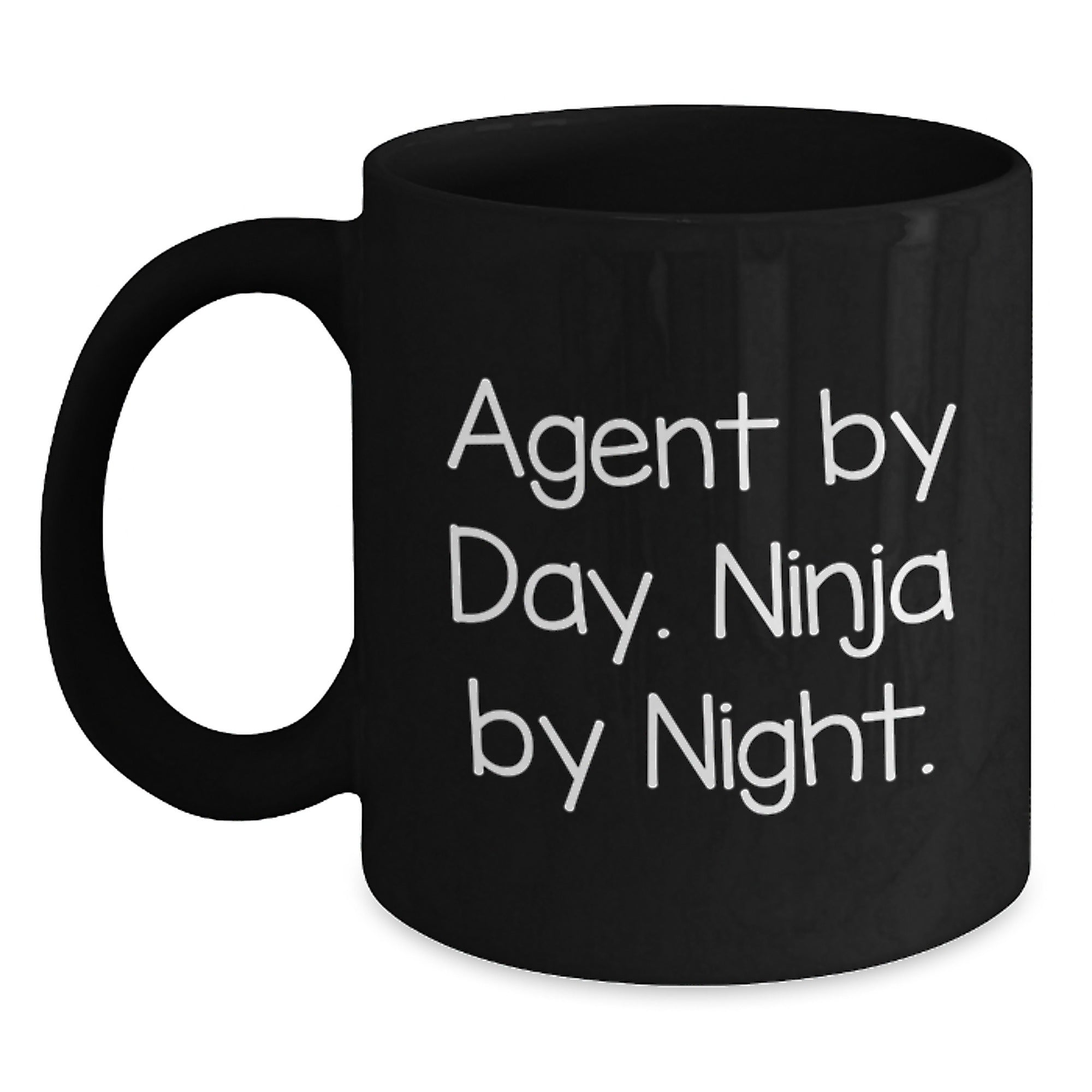 Agent By Day Ninja By Night Funny Graduation Gifts from Family to Agent - Main