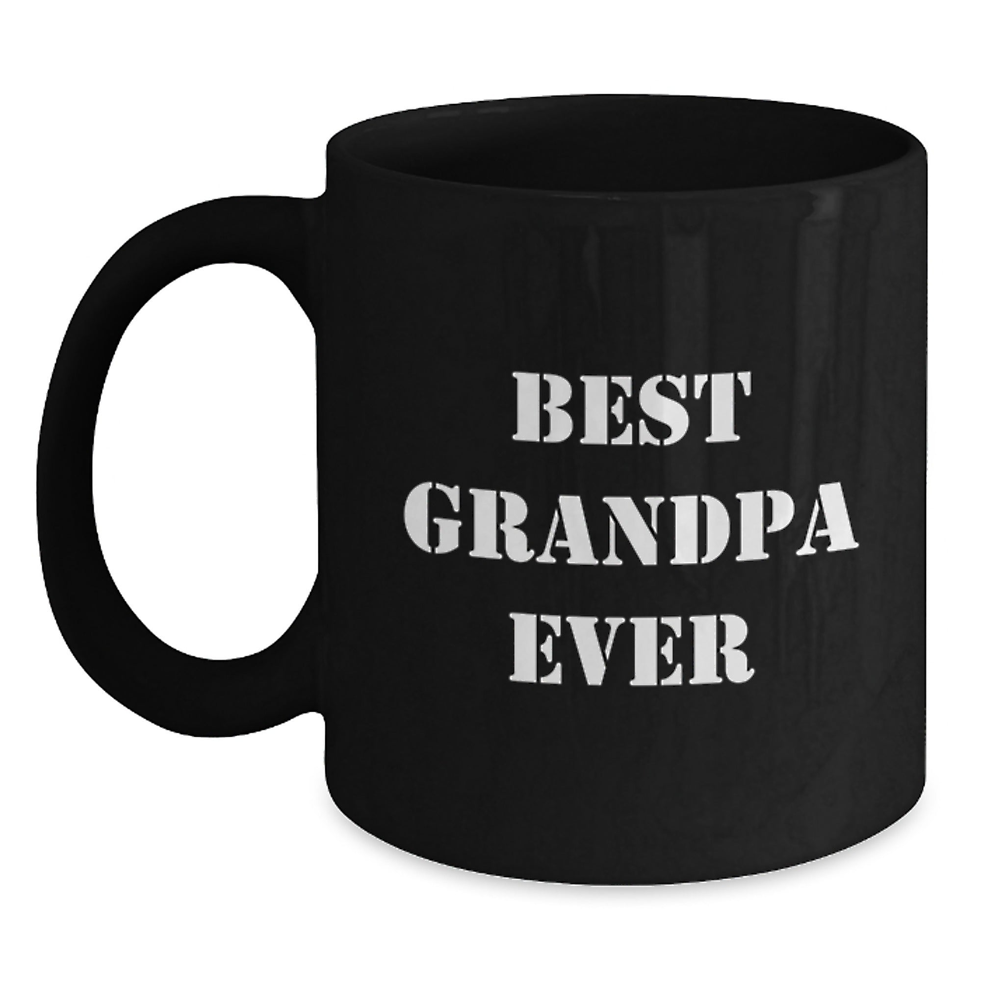 Funny Grandpa Black Coffee Mugs Gifts from Family for Best Grandpa Ever Birthday Unique Gifts, Perfect for Grandpa's Special Day - Main