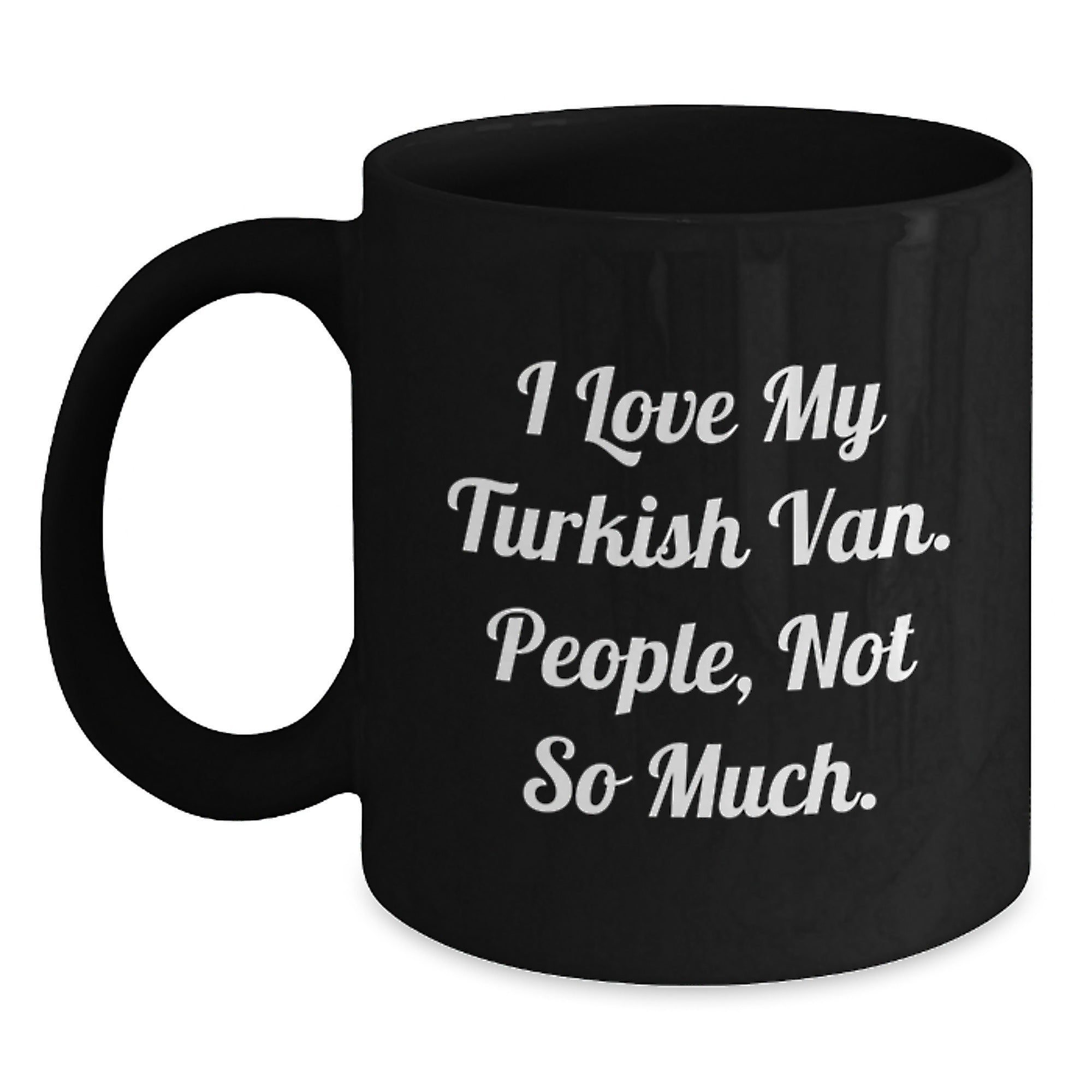 Turkish Van Cat Lovers Funny Coffee Mug Gifts from Friends Family Birthday - Main