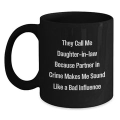 Funny Daughter-in-law Gifts, Daughter-in-law Humor Mug, Christmas Memorable Present for Daughter-in-law - Main