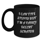 Funny Senator Coffee Mug Gifts for Men Family from Friends - Christmas Unique Presents - Main
