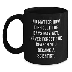 Funny Scientist Gifts for Him from Friends, Christmas Unique Mugs for Scientist, Inspirational Coffee Mug - Main