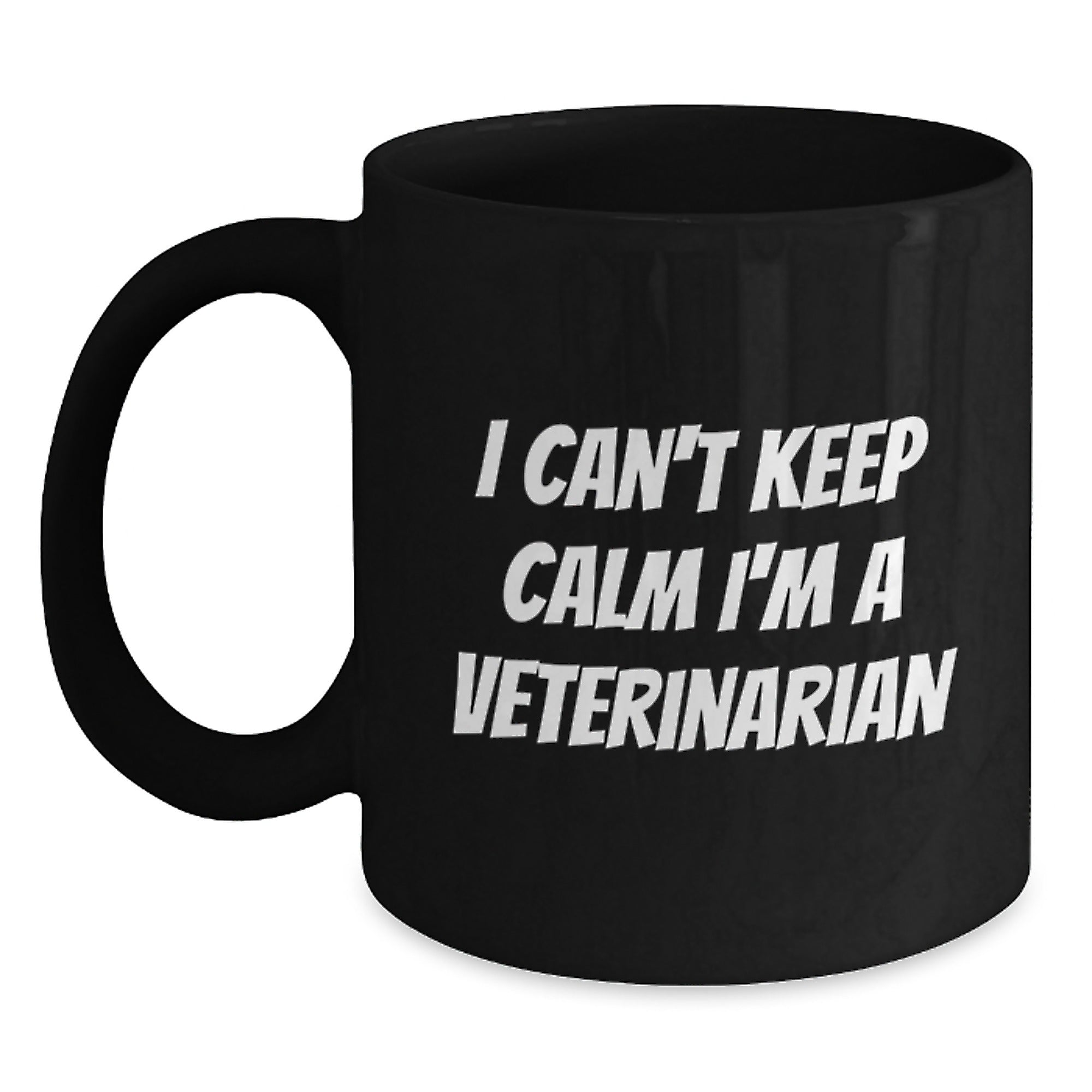 Funny Veterinarian Gifts from Friends Unique Black Coffee Mugs for Veterinarian Graduation - Main