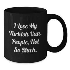 Turkish Van Cat Lovers Funny Coffee Mug Gifts from Friends Family Birthday - Additional