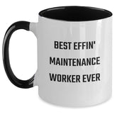 Best Effin' Maintenance Worker Ever Funny Graduation Gifts from Friends to Coworkers for Maintenance Worker Men - Main