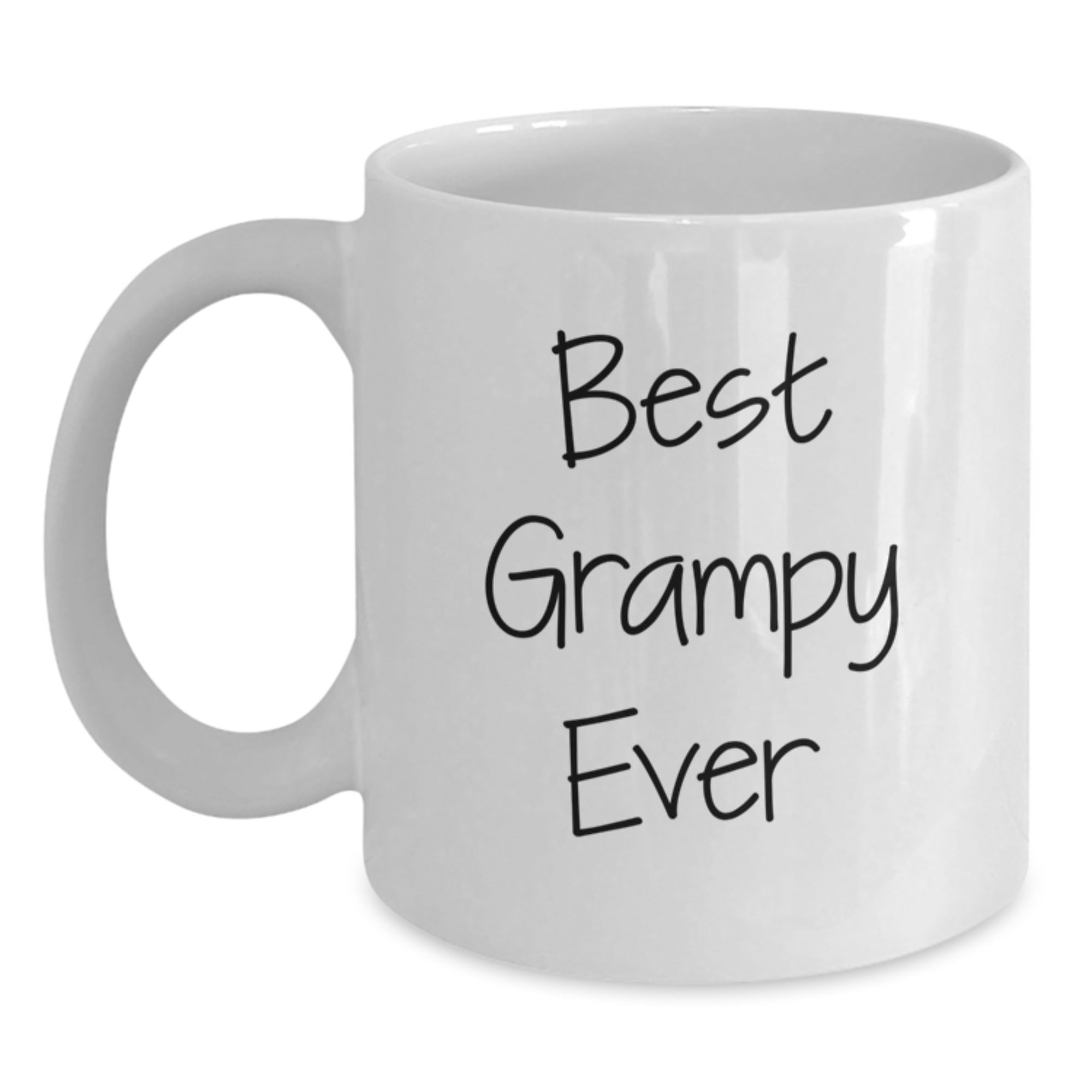 Funny Grampy Quotes Gifts for Men from Family - Best Grampy Ever White Coffee Mug, Birthday Unique Presents - Main