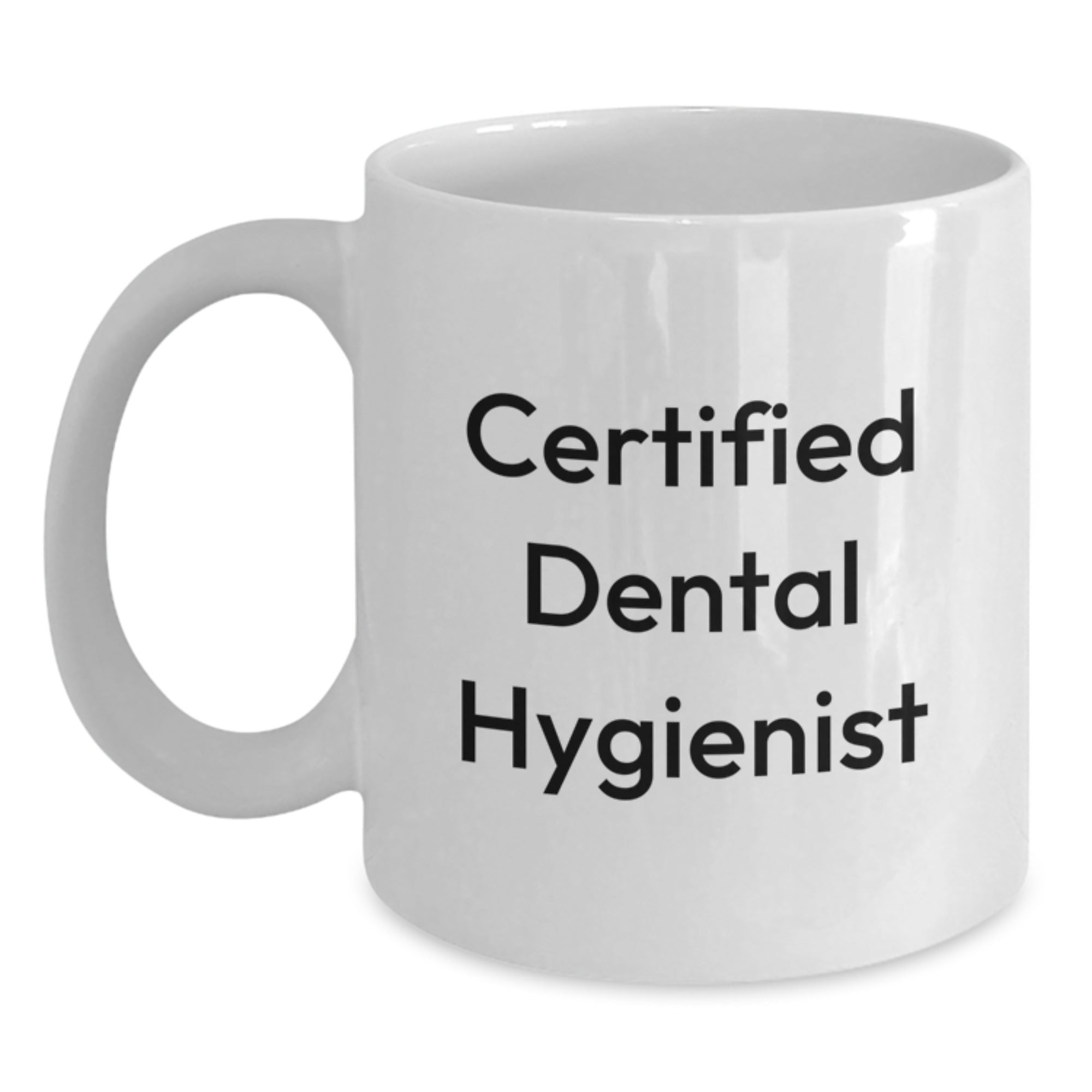 Funny Certified Dental Hygienist Gifts from Friends for Birthday Unique White Coffee Mug, 'It's Not Just a Job, It's a Passion' | Dental Hygienist Gifts for Men or Women - Main
