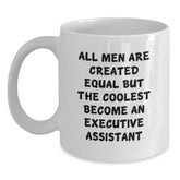 Funny Executive Assistant White Coffee Mugs Funny Quote Gifts from Friends to Executive Assistant Birthday Unique Gifts - Main