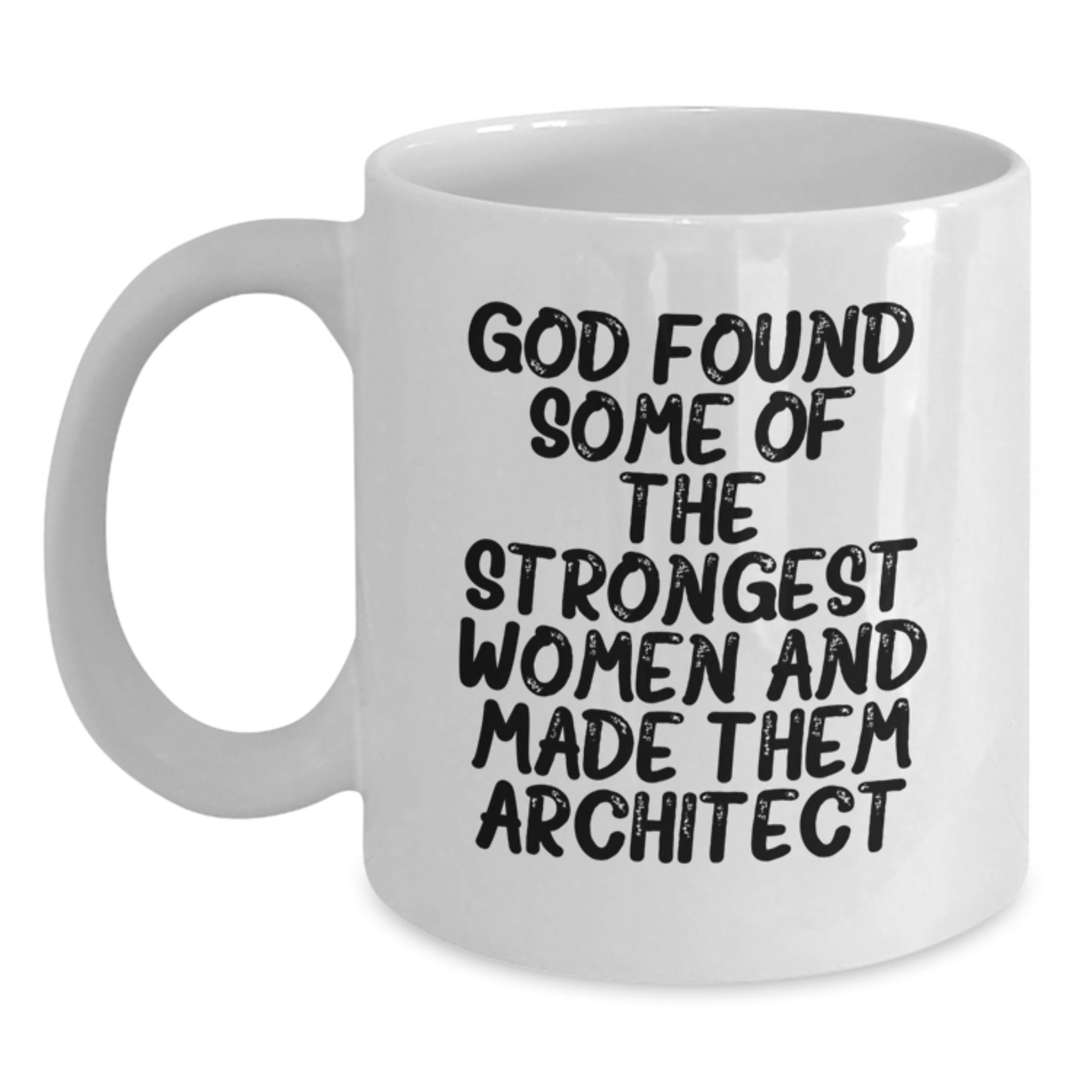 Funny Architect White Coffee Mugs Gifts for Women from Men on Christmas Unique - Main