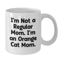 Funny Orange Cat White Coffee Mug Gifts from Friends for Orange Cat Mom or Dad Birthday Unique Presents - Additional