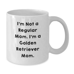 Golden Retriever Dog Lover Gifts from Mom, Funny Quote White Coffee Mug for Christmas Unique Gifts - Additional