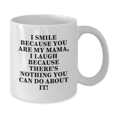 Funny Mama White Coffee Mugs Gifts from Family for Mama Christmas - Additional