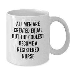 Funny Registered Nurse White Coffee Mugs Gifts from Men for Valentine's Unique - Additional