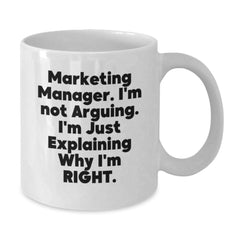 Funny Marketing Manager Gifts from Coworkers for Christmas Unique Presents - Additional