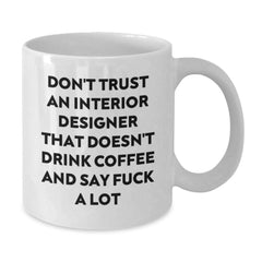 Gifts from Friends for Interior Designers - Funny Coffee Mugs, Christmas Unique Gifts - Additional