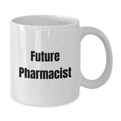Funny Future Pharmacist White Coffee Mugs Gifts for Pharmacist Friends and Family from the Office - Additional