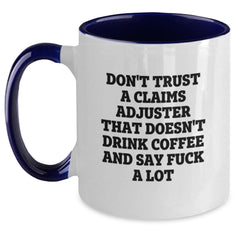 Funny Gifts for Claims Adjuster, Unique Claims Adjuster Humor Mug, Christmas Unique Gifts for Men, Women, Friends, Coworkers from Family - Main