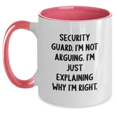 Funny Security Guard Gifts from Men to Their Boss, Custom Christmas Unique Gifts for Security Guards - Main