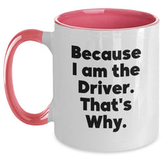 Driver Funny Mugs Gifts for Men from Family, Unique Christmas Memorable Present for Driver Friends - Main