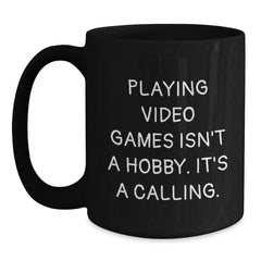 Funny Gaming Quotes, Christmas Unique Gifts for Playing Video Games Lovers - Gifts from Men to Women, Friends, Family, Coworkers - Inspirational Mug - Main
