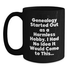 Genealogy Enthusiast Gifts from Men to Women Funny Christmas Unique Mugs - Main