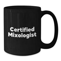 Funny Mixologist Gifts for Birthday - 'Shaking Up' Good Times, Black Coffee Mug for Him, Her, Friends, Coworkers, Family, Gifts from Men, Women, Friends, Family - Additional
