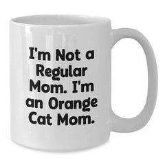 Funny Orange Cat White Coffee Mug Gifts from Friends for Orange Cat Mom or Dad Birthday Unique Presents - Additional