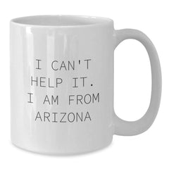 Arizona White Coffee Mugs Funny Gift Ideas from Friends to Family for Christmas - Additional