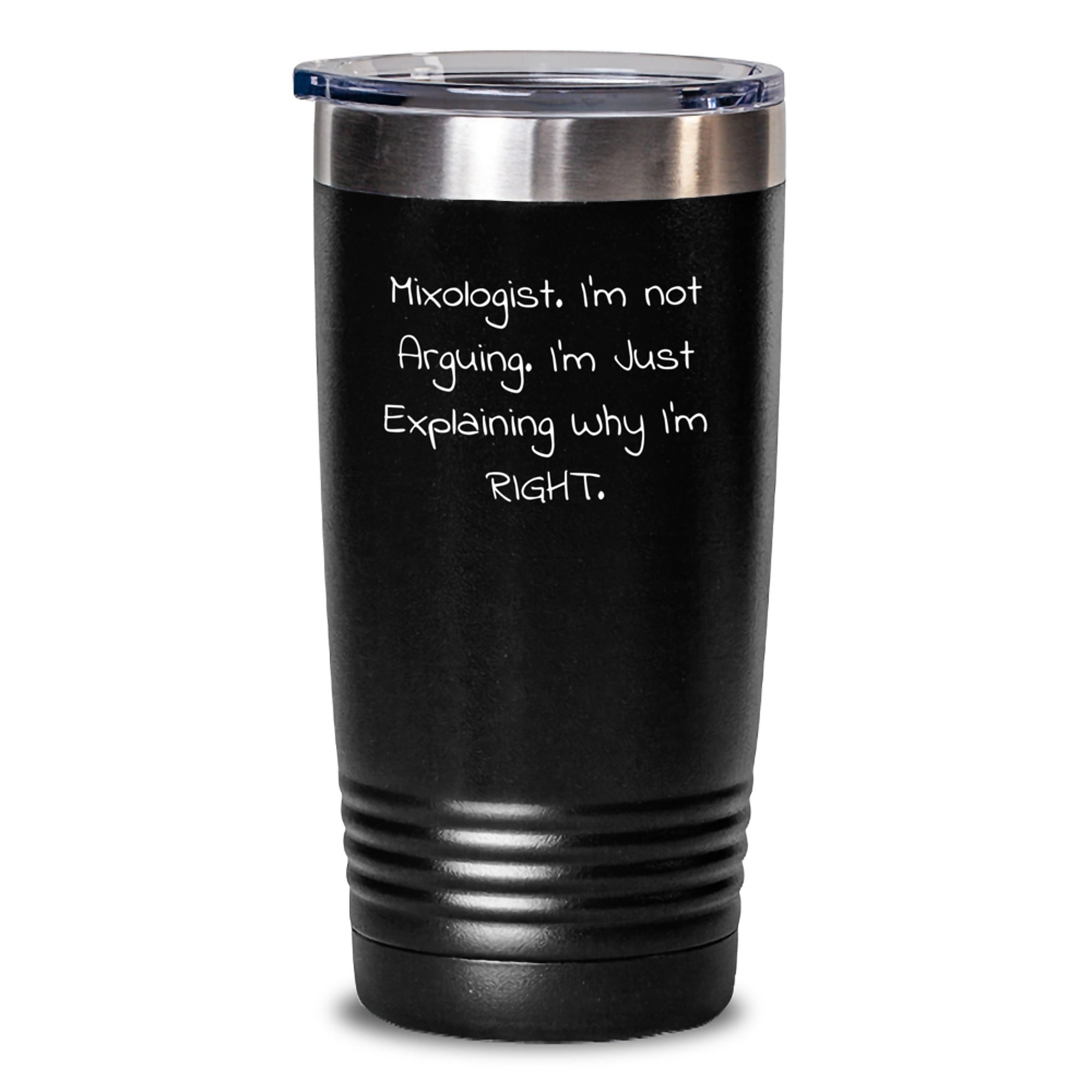 Funny Mixologist Tumbler Gifts from Men to Friends for Christmas Unique - Main