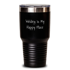 Welding Gifts for Friends and Family - Funny Quotes Tumbler, Hot and Cold Drinks Insulated Gift, Stainless Steel and Powder Coating, 20oz or 30oz Capacity - Main