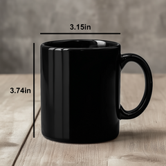 Detective Gifts for Men, Funny Black Coffee Mug, 'Detective By Day. Ninja By Night.' - Gifts from Family for Father's Day - Additional