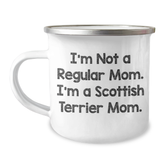 Scottish Terrier Dog Gifts - Funny Camping Mug for Scottish Terrier Mom, Gifts from Family for Graduation Unique Gifts - Image 1