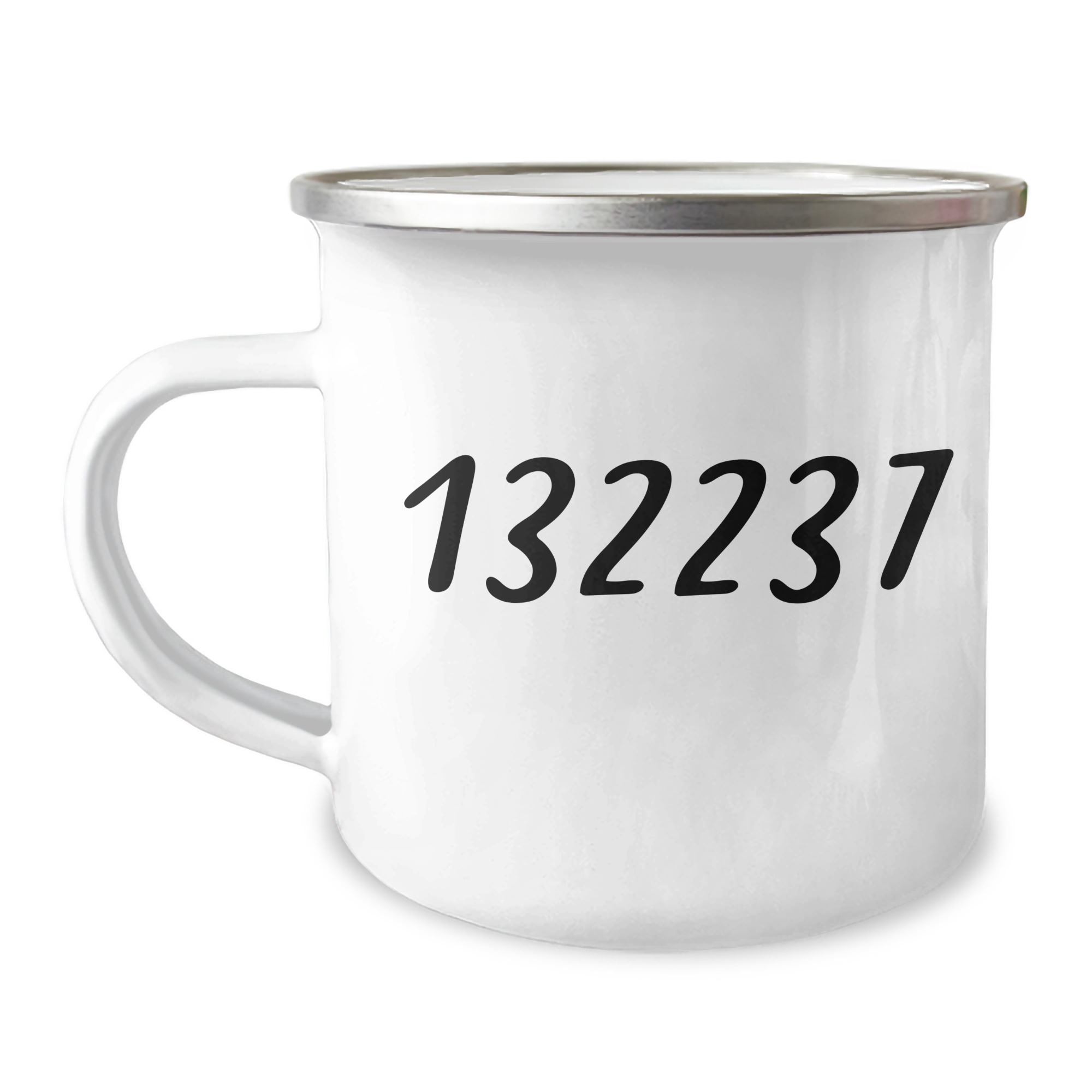 Funny Father Camping Mug, Gifts from Dad, I Smile Because You Are My Father, Unique Graduation Gift for Men, 12 oz Stainless Steel with Enamel Finish - Image 1