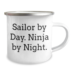 Sailor Gifts from Friends, Funny Quote on Camping Mugs for Sailor Graduation Unique Gifts, Gifts for Sailor - Image 2