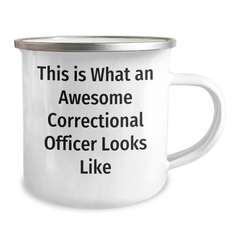 Correctional Officer Gifts, Funny Camping Mug - Gifts from Family to Men, This Is What An Awesome Correctional Officer Looks Like, Father's Day Unique Presents - Image 2