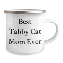 Tabby Cat Mom Ever's Funny Camping Mug Gifts for Men on Father's Day - Gifts from Family - Image 2