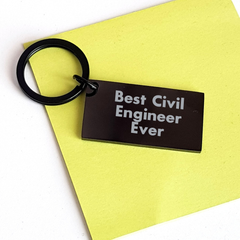 Funny Civil Engineer Gifts from Friends, Gifts for Civil Engineer Men, Keychain Graduation Unique Giveaways - Image 3
