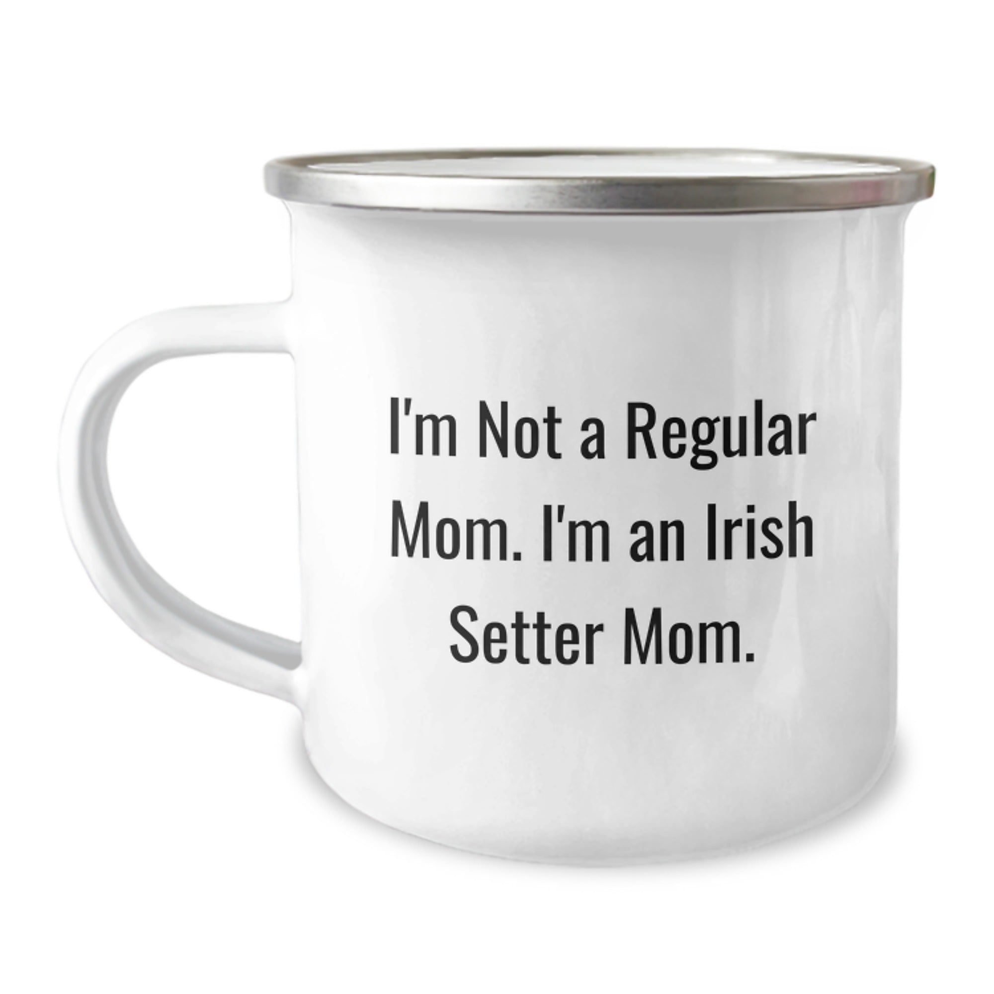 Unique Irish Setter Dog Camping Mug Gifts from Mom Funny Quirky Christmas - Image 1