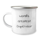Funny Supervisor Gifts from Friends for Christmas Unique Mugs World's Greatest Supervisor - Image 1