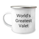 Funny World's Greatest Valet Gifts from Friends for the Ultimate Camping Mug Lover - Image 1
