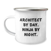 Architect Gifts, Funny Quote, Camping Mug, Graduation Unique Gifts from Family, Gifts for Architect - Image 1