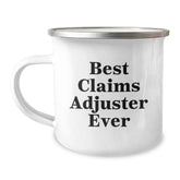 Funny Claims Adjuster Gifts from Friends, Best 'I'm the Claims Adjuster' Camping Mug, Birthday Unique Gifts for Claims Adjuster - Image 1
