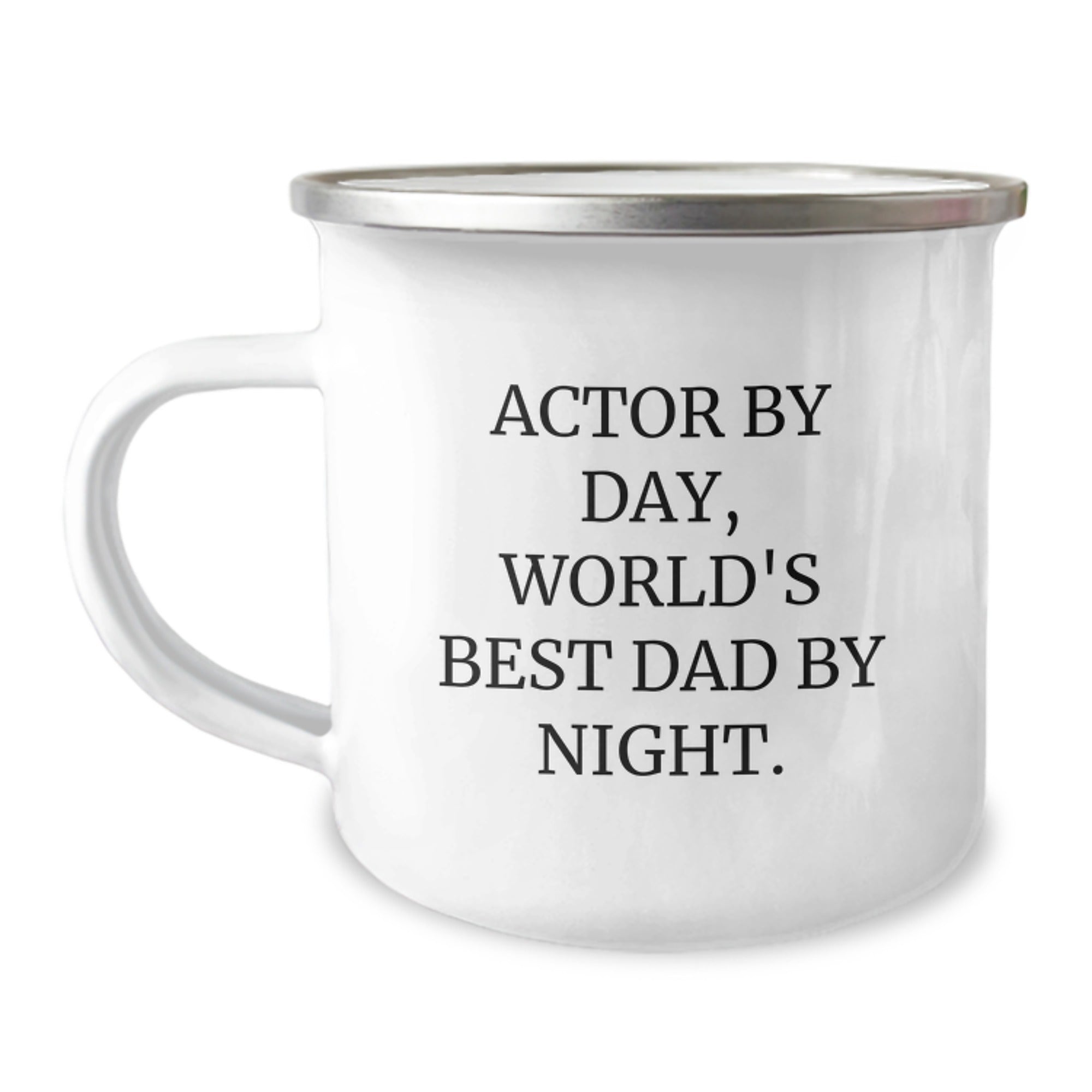 Actor Gifts Funny Quote Camping Mug, Gifts from Dad to Best Actor, Graduation Unique Gifts for Him - Image 1