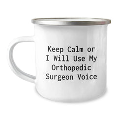 Funny Orthopedic Surgeon Mugs for Gifts from Men to Orthopedic Surgeon Friends, Orthopedic Surgeon Christmas Unique Gifts - Image 1