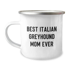 Funny Italian Greyhound Dog Gifts for Italian Greyhound Mom from Family and Friends, Birthday Unique Gifts for Camping Lovers - Image 1