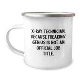Funny X-Ray Technician Gifts from Men for X-Ray Technician Christmas Unique Mugs for the X-Ray Technician in Your Life, X-Ray Technician Camping Mug - Image 1