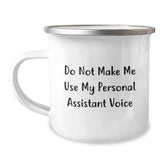 Funny Personal Assistant Gifts for Camping Mug - Unique Christmas Unique Gifts from Friends to Family - Image 1