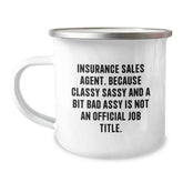 Funny Insurance Sales Agent Gifts from Friends for Christmas Unique Mugs - Image 1