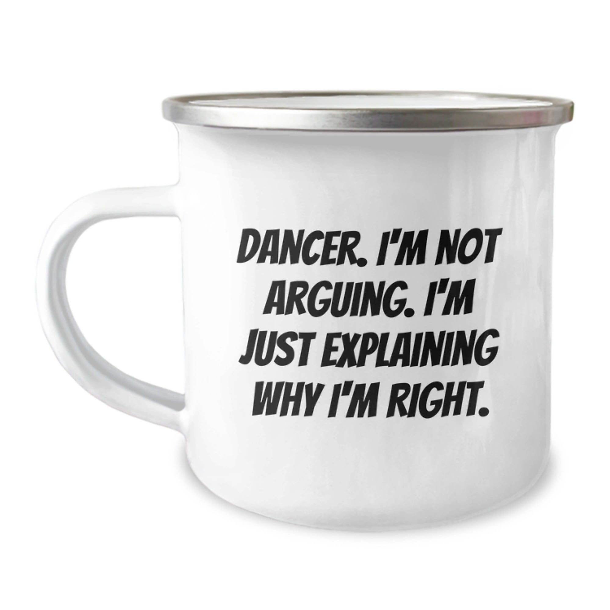 Funny Dancer Gifts for Dancers Friends - Camping Mug Christmas Unique Presents from Friends and Family - Image 1